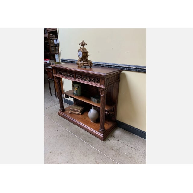 Antique Neo-Gothic Credenza, 1880 For Sale - Image 11 of 12