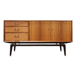 1960s Mid Century Modern VintageTeak Sideboard Credenza by Nathan For Sale