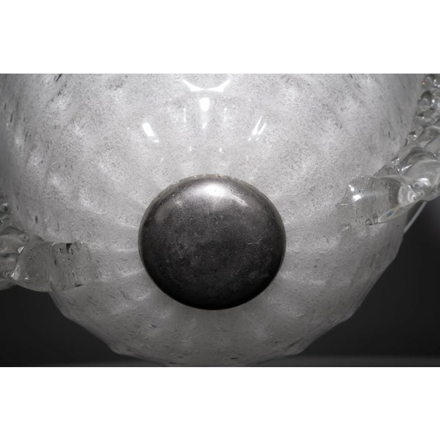 Art Deco Pendant in Pulegoso Murano Glass by Ercole Barovier, 1940s For Sale - Image 15 of 18