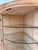 Teak Curved Display Cabinet For Sale - Image 4 of 6