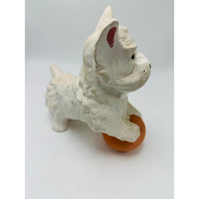 Vintage Hand Made Chalkwear Dog For Sale - Image 4 of 6