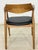 Danish Armchair in Leatherette and Wood For Sale - Image 9 of 10