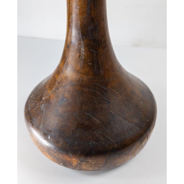 19th Century Unusual Carved Wood Ceremonial Club Sculpture, Pacific Islands For Sale - Image 9 of 16