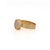 Cleopatra Pink Quartz Gemstone Gold Ring, Size 5 For Sale In Miami - Image 6 of 8