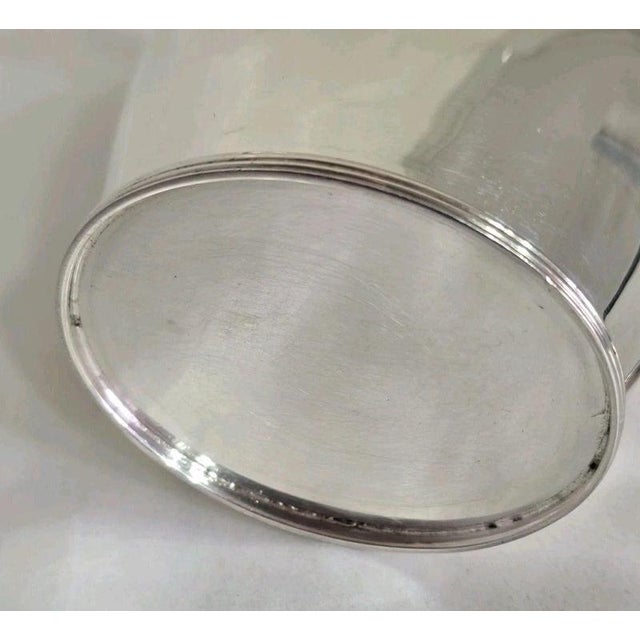 George V Sterling Silver Cream Jug from Edward Barnard & Sons, 1934 For Sale - Image 9 of 18