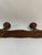 Vintage 1960s French Four Peg Faux Bamboo Wooden Coat Hat Rack For Sale - Image 11 of 17