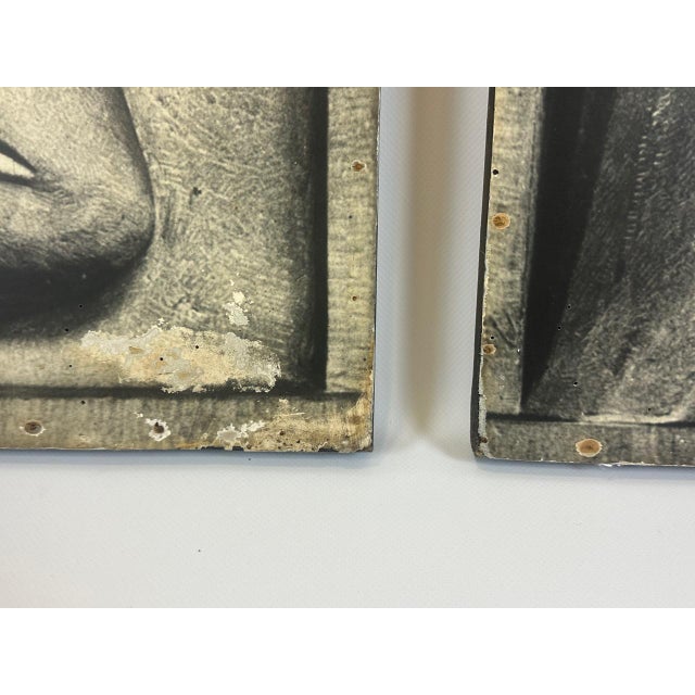 Brutalist Stations of the Cross, Print on Board, 1960s, Set of 3 For Sale - Image 10 of 15