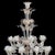 Rezzonico Chandelier in Murano Glass, Crystal and Bronze, 1950s For Sale - Image 6 of 8