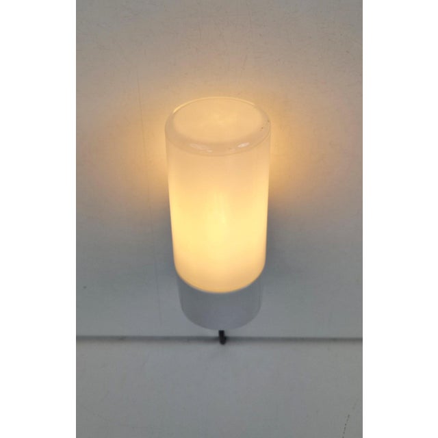 Bauhaus Vintage Wall Lamps attributed to Wilhelm Wagenfeld for Lindner, 1950s, Set of 3 For Sale - Image 3 of 16