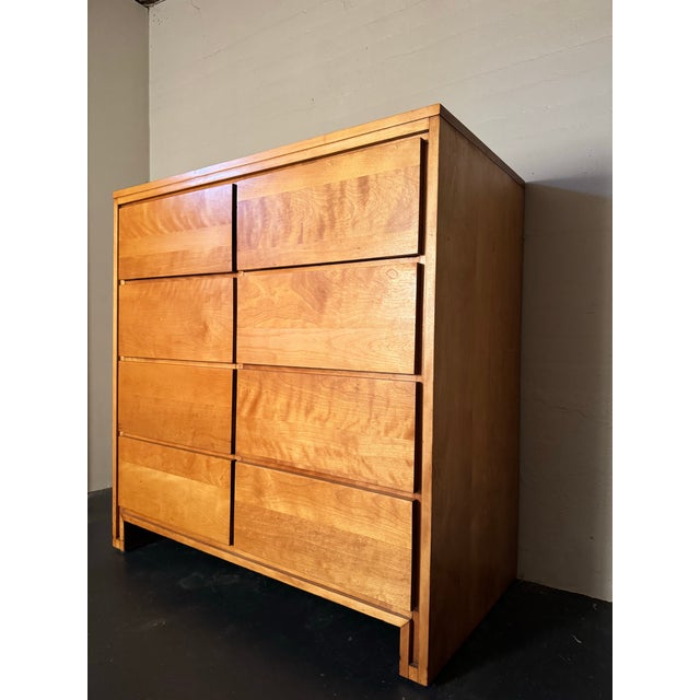 Brown 1950s Mid Century Modernmates Chest of Drawers by Leslie Diamond for Conant Ball For Sale - Image 8 of 11
