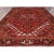 1960 10'x12'9" Crimson Red Pure And Soft Wool Sheared Low Semi Antique Oriental Rug For Sale - Image 4 of 11