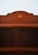 Slim Mahogany and Inlaid Open Bookcase, 1900s For Sale - Image 16 of 17
