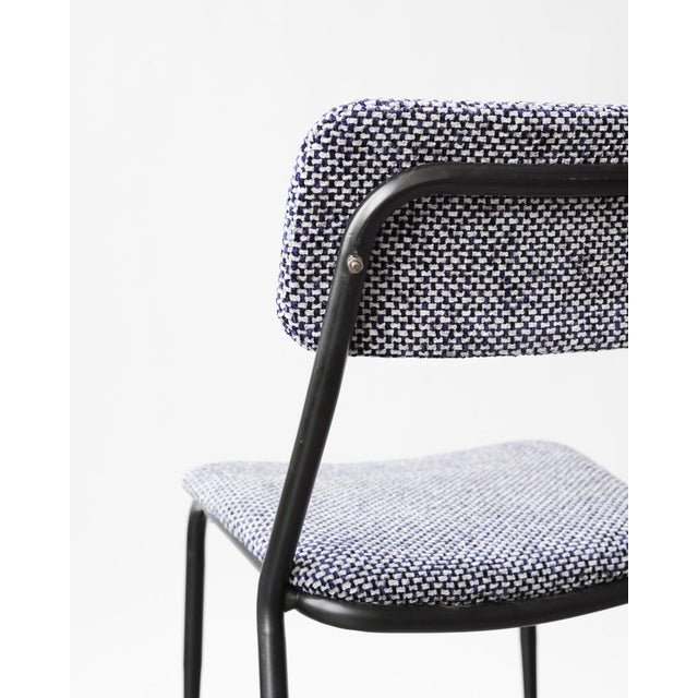 Mid-Century Italian Fabric Chair For Sale - Image 6 of 7