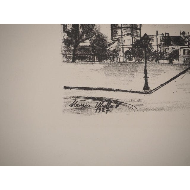 Modern Maurice Utrillo, Rue De Labreuvoir, Original Signed Lithograph For Sale - Image 3 of 6