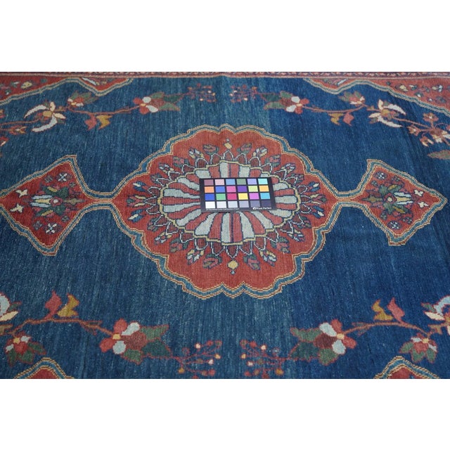 Red Antique Malayer Rug 4'2'' x 6'2'' For Sale - Image 8 of 10
