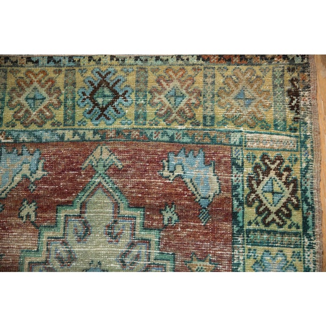 Textile Vintage Distressed Anatolian Rug Runner - 3'7" x 10'1" For Sale - Image 7 of 9