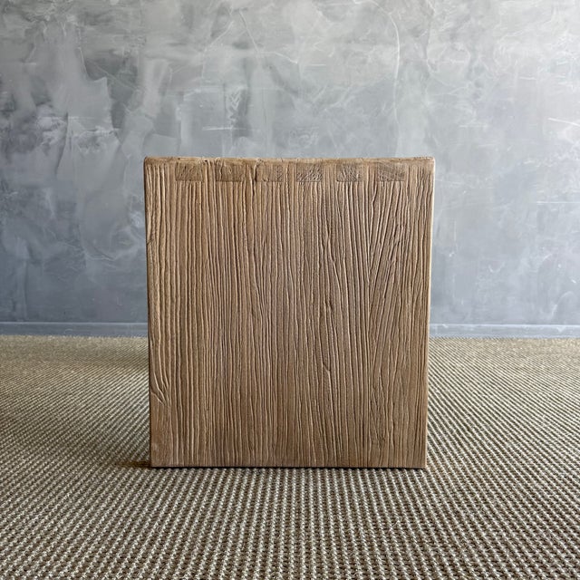 Reclaimed Waterfall Table 27" For Sale In Los Angeles - Image 6 of 9