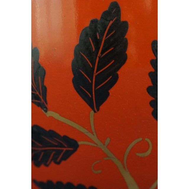 20th Century Futurist Two-Handled Ceramic Vase by Giuseppe Mazzotti of Mga, Italy, 1940s For Sale - Image 13 of 18