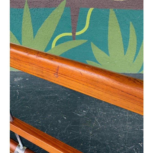 Reupholstered Danish Minerva Loveseat Daybed Designed by Peter Hvidt and Orla Molgaard-Nielson For Sale - Image 11 of 12