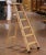 Crafted in France circa 1960, this vintage folding ladder combines rustic charm with traditional craftsmanship. Built of...