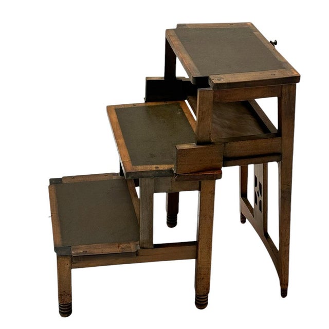 Art Deco Library Chair by Jac. Van Den Bosch, 1916 For Sale - Image 9 of 15