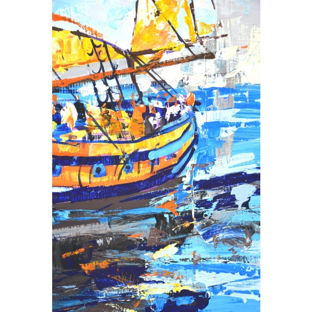 quot Ship 6 quot Original Contemporary Painting Chairish