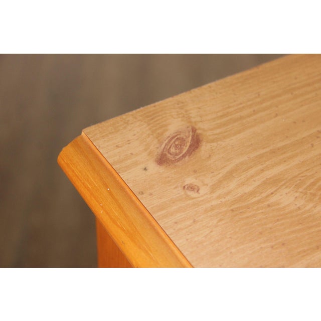 Wood Stanley Furniture Pine and Wicker Chest of Drawers For Sale - Image 7 of 18