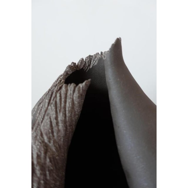 Vestiges I Sculptural Ceramic Vase by Audrey Vo Van For Sale - Image 11 of 18