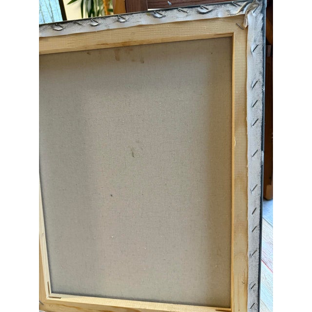 2020s Artist Liubou Sas “Flower” Modern Original Art For Sale - Image 5 of 5