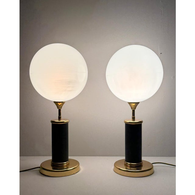 Vintage Table Lamps by Josef Busche, 1980s, Set of 2 For Sale - Image 11 of 13