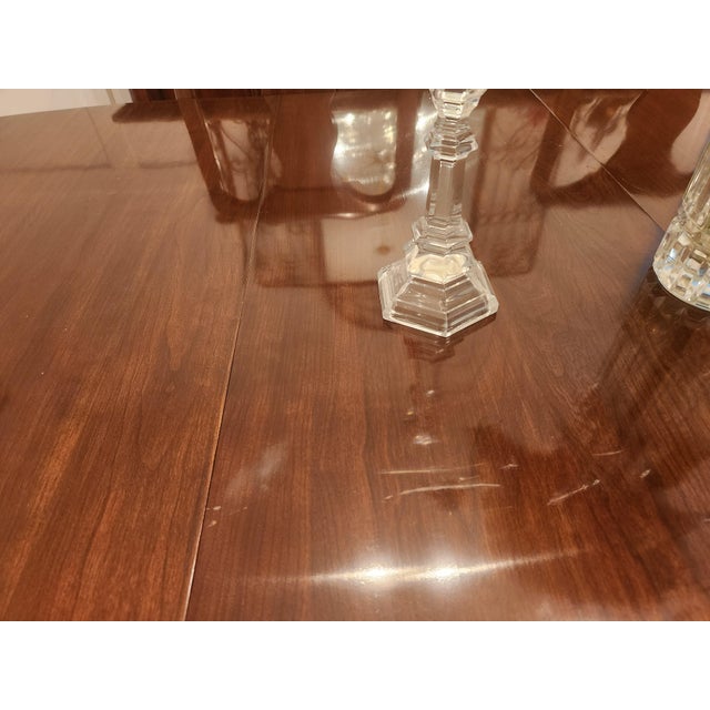 Vintage Harden Furniture Extension Dining Table and Chairs and Pads For Sale - Image 10 of 18