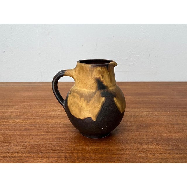 Ceramic Mid-Century German Studio Pottery Carafe Vase by Otto Wichmann, 1960s For Sale - Image 7 of 18