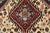Yalameh Rug 3'5'' X 5'1'' Ivory Wool Vintage Tribal Hand-Knotted Oriental Carpet For Sale - Image 9 of 13