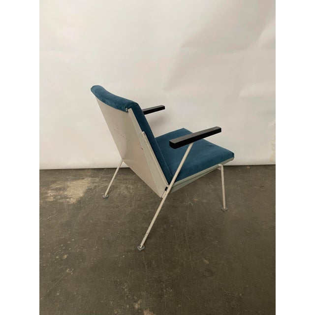 Blue Oase Lounge Chair by Wim Rietveld for Ahrend de Cirkel, 1958 For Sale - Image 6 of 14