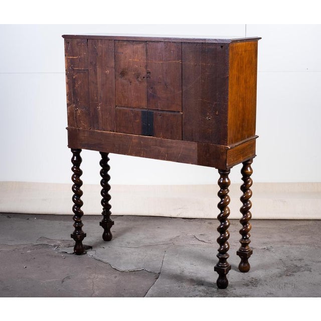Italian Renaissance Rosewood Desk with Twisted Legs, 17th-18th Century For Sale - Image 6 of 7