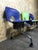 1970s Chrome Olivia 3 Seater Bench by Raul Barbieri for Rexite, Italy, 1970s For Sale - Image 5 of 12