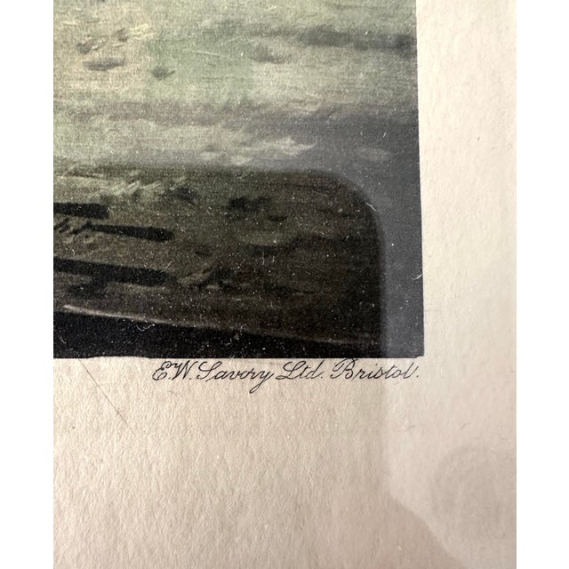 1950s George Wright Polo Horse Lithograph, Framed For Sale - Image 9 of 12