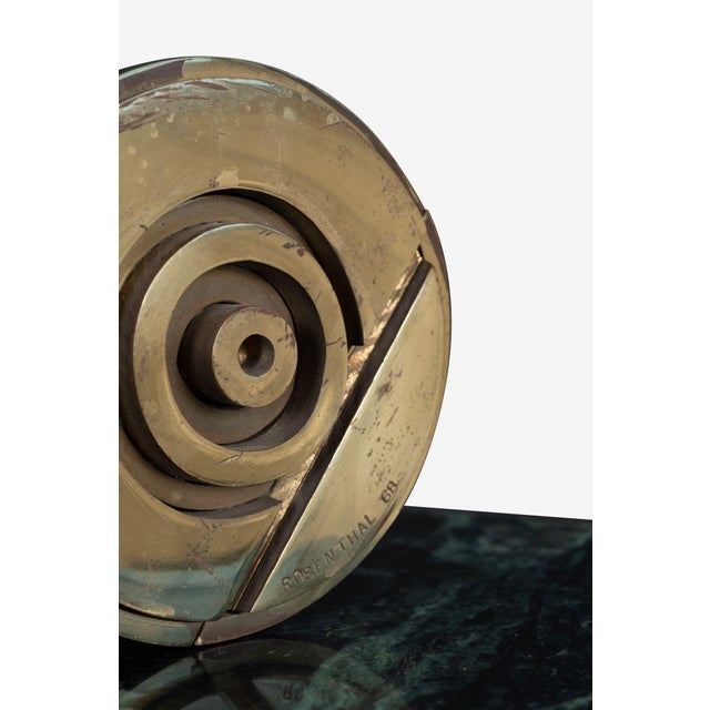 Mid-Century Modern Tony Rosenthal Disc Tabletop Sculpture, 1968 For Sale - Image 3 of 14