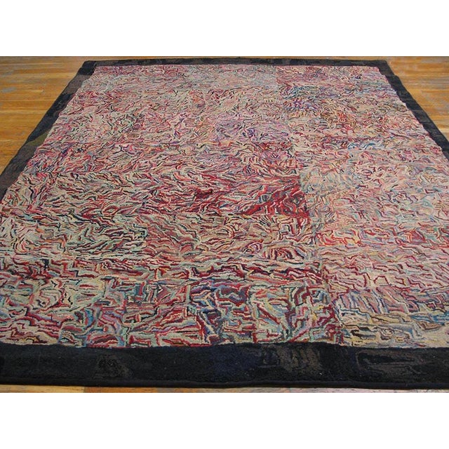 1930s American Hooked Rug ( 7'8" x 9'6" x 234 x 290 )
