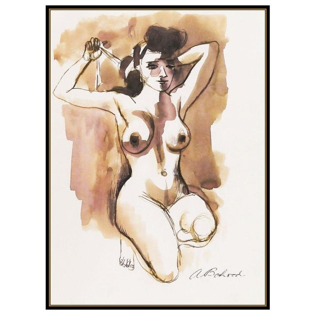 Message us to inquire about custom framing options! (Included for free with every purchase) The painting is of impressive...