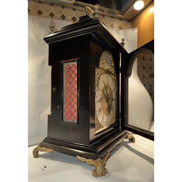 18th Century Irish Triple Fusee Georgian Musical Bracket Clock For Sale - Image 12 of 13