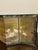 Vintage Asian-Inspired Four-Panel Tabletop Folding Screen With Cranes & Bamboo Designs. For Sale - Image 9 of 12