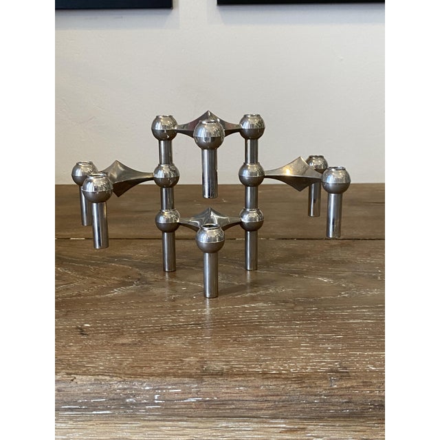 Vintage Modular S22 Candleholders, 1970, Set of 4 For Sale - Image 17 of 18