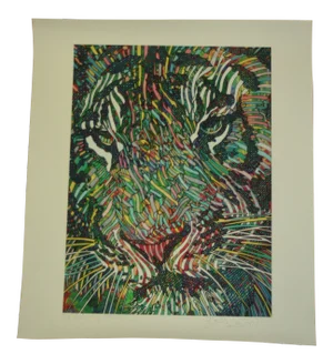 Late 20th Century Guillaume Azoulay Tigris II Giclee Print