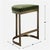 Blending Art deco and Bauhaus, this statement counter stool features a thick hand forged iron base finished in a brushed...