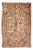Khotan Antique Rug With Exquisite Tribal Patterns in Gray, Light Blue, Orange For Sale