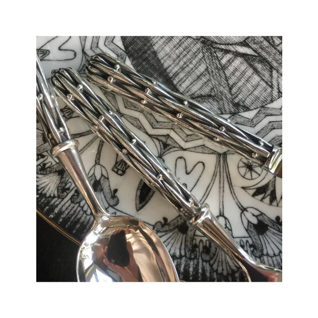 Silver Utensils by Richard Lauret, Set of 4 For Sale - Image 12 of 13
