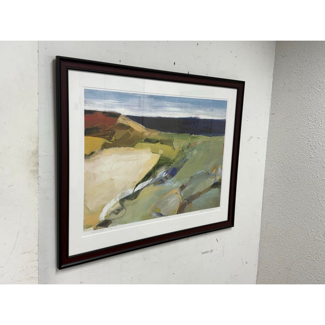Design Plus Gallery presents "Aerial Horizon", an Abstract Landscape by Barbara Rainforth. She carefully balances the...