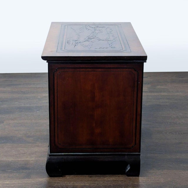 1990s Vintage Drexel Heritage Connoisseur Nightstand For Sale - Image 5 of 12