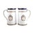 Chinese Export JM Monogrammed Porcelain Service, 1780s, Set of 5 For Sale - Image 12 of 18